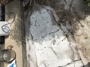 庭石処分 – 神奈川県横浜市金沢区釜利谷の工事風景
