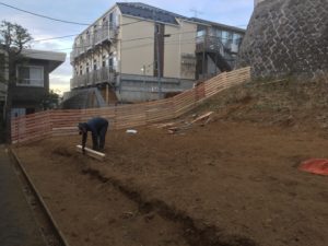 外構工事 - 神奈川県川崎市麻生区自由ヶ丘の工事風景
