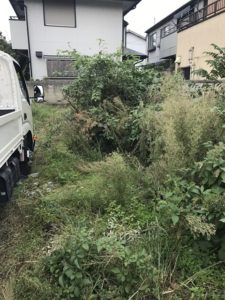 草刈り – 東京都東久留米市で更地・空き地の草刈り風景